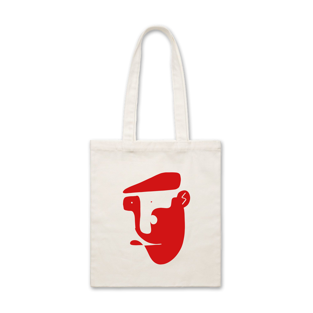 CHEESE CUTTER TOTE BAG (RED)